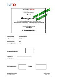 Nullserie 2012 - Modul 01 Management