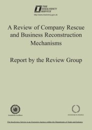 A Review of Company Rescue and Business Reconstruction ...