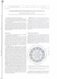 TENSILE STRENGTH OF STEEL ROPES OF DIAMOND WIRE SAWS