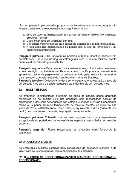 1 PAUTA DE REIVINDICAÃÃES UNIFICADA â 2011 ... - Senge-MG