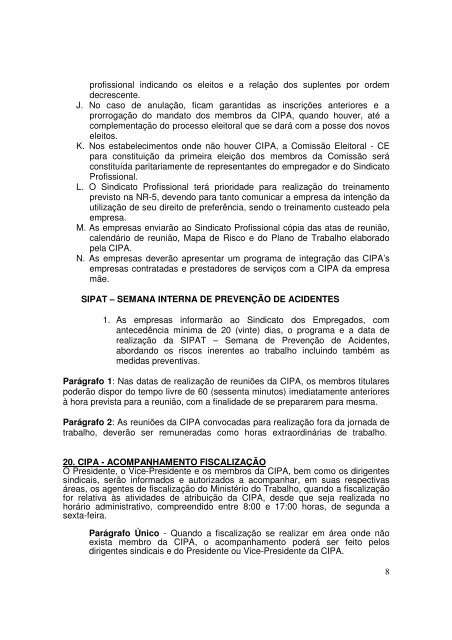 1 PAUTA DE REIVINDICAÃÃES UNIFICADA â 2011 ... - Senge-MG