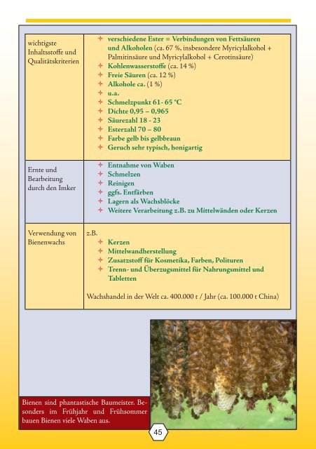 honigbienen und imkerei in niedersachsen - NiedersÃ¤chsisches ...