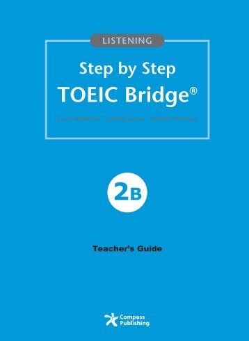 Step by Step TOEIC Bridge Listening 2B