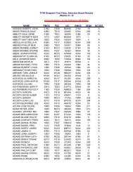 FY06 SFC Results, Names A-F - ArmyStudyGuide.com