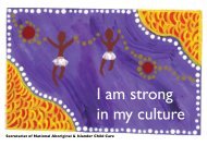 I am strong in my culture - Secretariat of National Aboriginal and ...