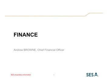 Finance by Andrew Browne - SES.com