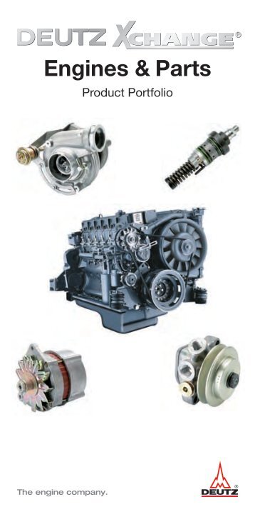 Engines & Parts - DEUTZ Home Page