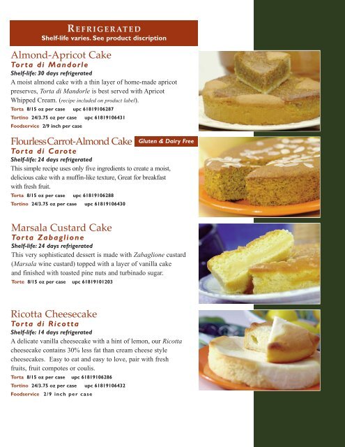 Artisan Baking Catalog - A.G. Ferrari Foods