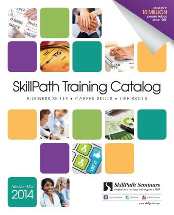Catalog of learning opportunities - SkillPath | Seminars
