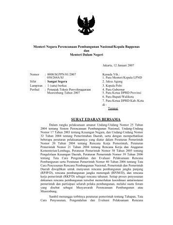 Visio-mekanisme Musrenbang tahun 2007.vsd - Bappenas