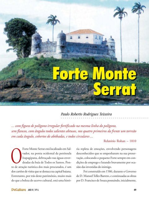 Forte Monte Serrat - FunCEB