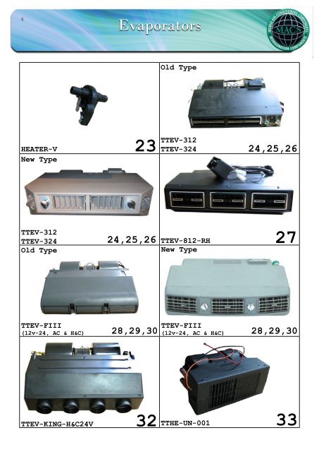 Evaporator Catalogue - MACS