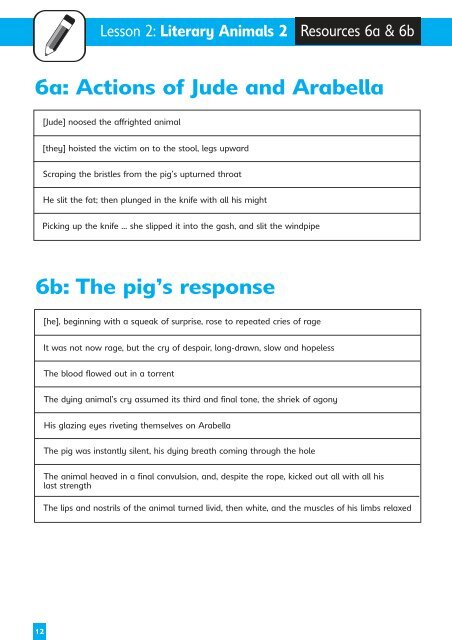 English Resource Booklet 2 - Animal Aid