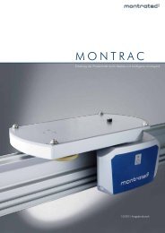 Montrac Handbuch - montratec AG