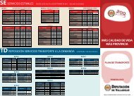 Folleto Rutas y Horarios