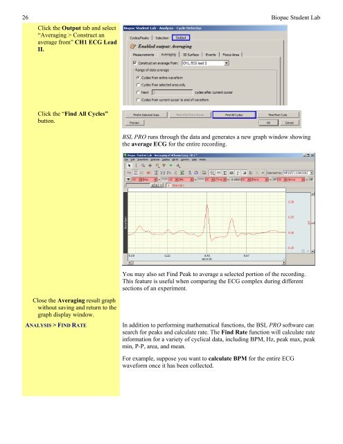 BSL PRO 3.7.7 BSL PRO TUTORIAL - Biopac