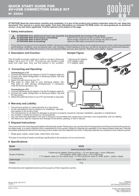 und Datenkabel fÃ¼r das Samsung Galaxy Tab finden Sie