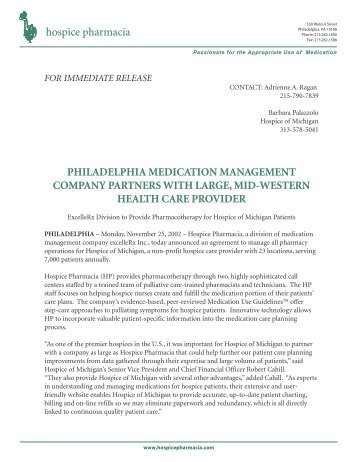 Philadelphia Medication Management Company Partners with ...