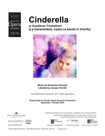 Cinderella - Pacific Opera Victoria