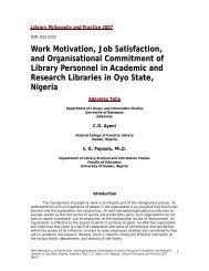 Work Motivation, Job Satisfaction, and Organisational Commitment ...