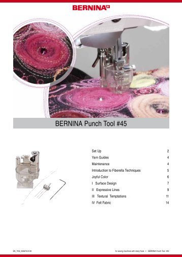 BERNINA Punch Tool #45