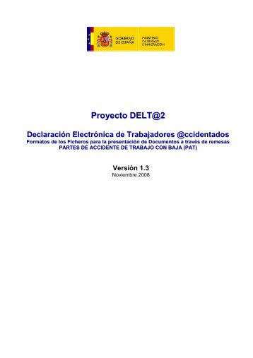 Proyecto DELT@2 DeclaraciÃ³n ElectrÃ³nica de ... - Fremap