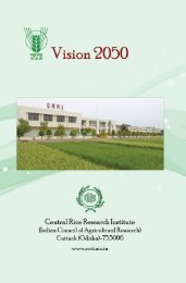 Vision 2050 - Central Rice Research Institute