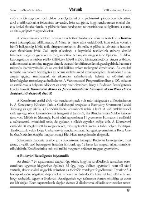 Szent ErzsÃ©bet (PDF - 422 KB) - MÃ¡tyÃ¡s-templom