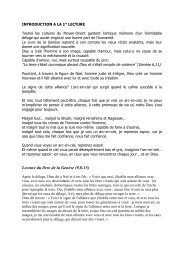 INTRODUCTION A LA 1Â° LECTURE