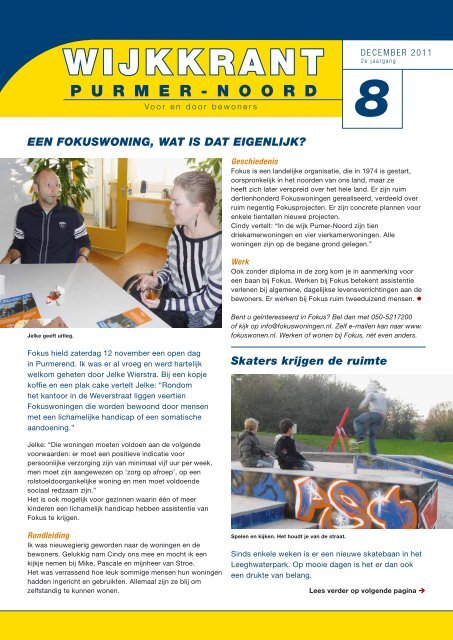 wijkkrant purmer - noord - Gemeente Purmerend