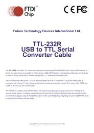 TTL-232R USB to TTL Serial Converter Cable - Wulfden.org