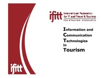 3.0_ICT Trends & Future Applications in Tourism - IFITT