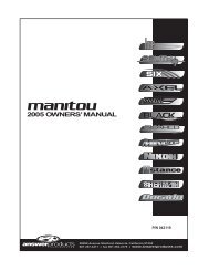 Manitou Radium Rl Pressure Chart