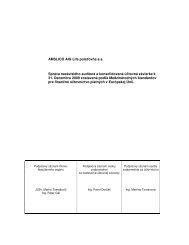 Konsolidovaná účtovná závierka 2009 - MetLife Amslico