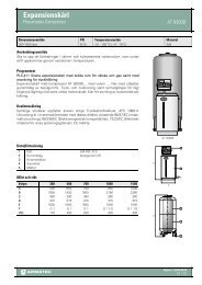 ProduktbladfÃ¶r ExpansionskÃ¤rl - Pneumatex Compresso - Armatec