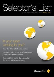 Is your super working for you? - ComSec