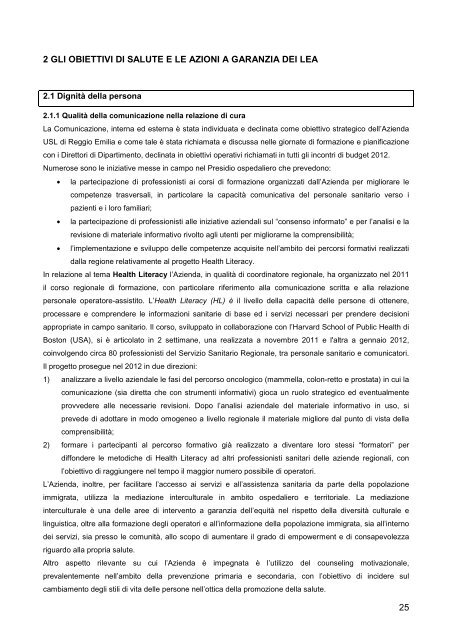 Allegato C - Azienda USL di Reggio Emilia