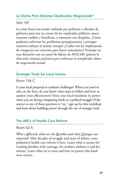 Delegate Guide - AFSCME