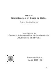 Tema 5 - Dpto. Ciencias de la ComputaciÃ³n e Inteligencia Artificial.