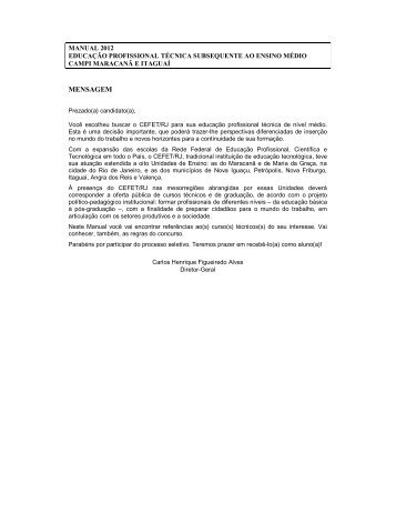 manual 2012 - CEFET/RJ â Portal de NotÃ­cias