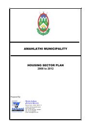 draft Ngcobo Final LSDF.pdf - Provincial Spatial Development plan