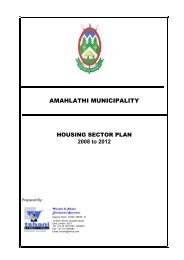 Amahlathi LM HSP 08_12.pdf - Provincial Spatial Development plan