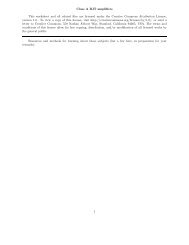 Class A BJT amplifiers This worksheet and all related files are ...