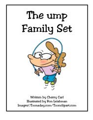 ump FAMILY Set - Word Way