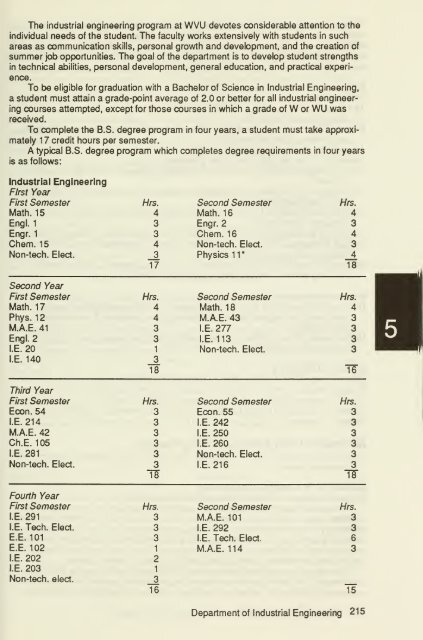 1991-1993 Catalog - Catalogs - West Virginia University