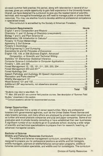 1991-1993 Catalog - Catalogs - West Virginia University