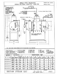 DST Spray Type Deaerator - Bryan Boilers