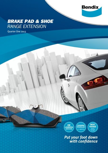 1 set x Bendix 4WD And SUV Brake Pad FOR MAZDA MPV LW DB1388-4WD