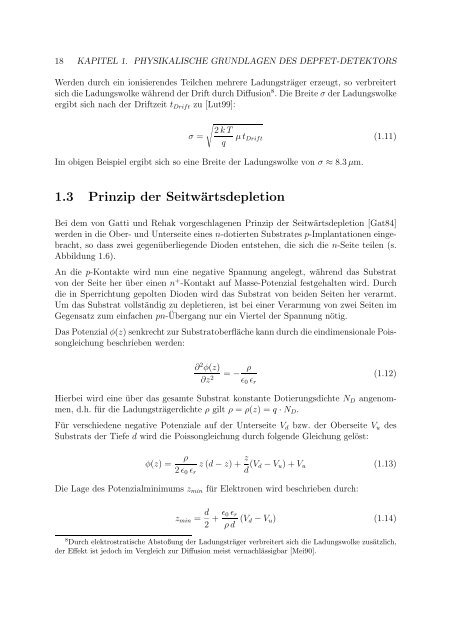 Bildgebung mit DEPFET - Prof. Dr. Norbert Wermes - UniversitÃ¤t Bonn