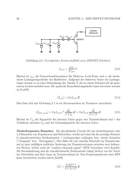 Bildgebung mit DEPFET - Prof. Dr. Norbert Wermes - UniversitÃ¤t Bonn